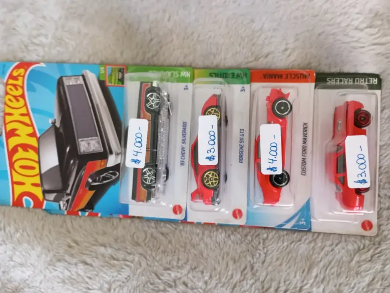 Set de autos Hot Wheels coleccionables