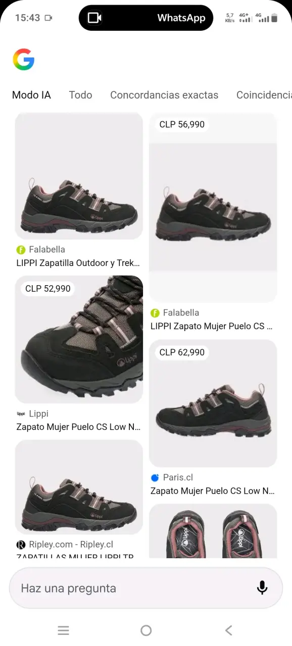 Zapatillas de trekking Uppsi negras - 4