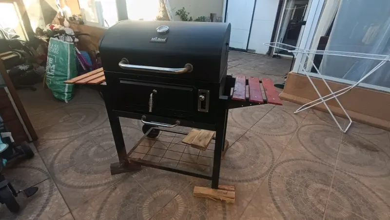 Parrilla a carbón Mr Beef