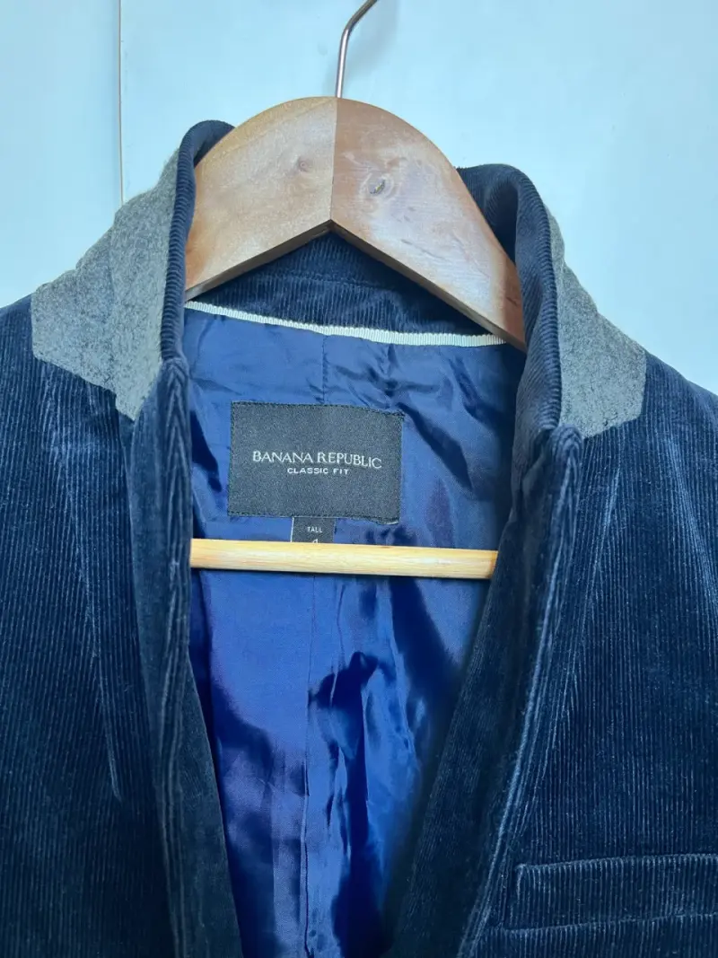 Blazer azul de cotele Banana Republic - 3