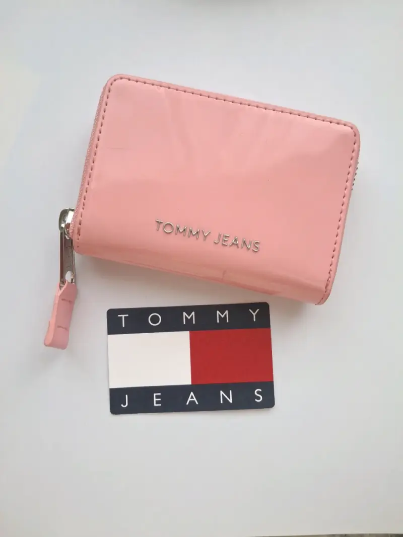 Billetera Tommy Jeans rosa - 1