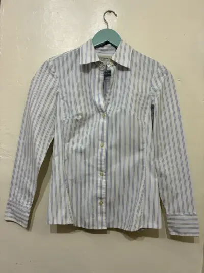 Camisa de rayas azul y blanco - miniatura 1