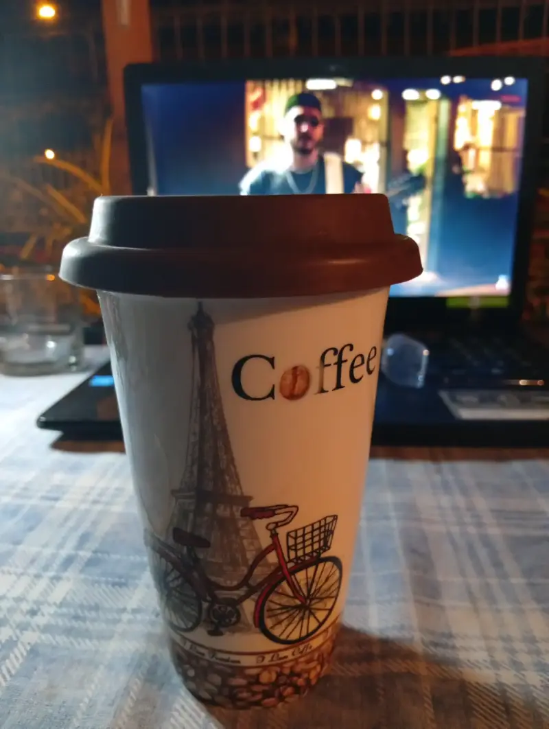 Vaso térmico diseño café - 2