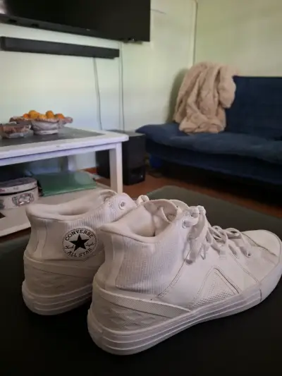 Zapatillas blancas Converse All Star - miniatura 2