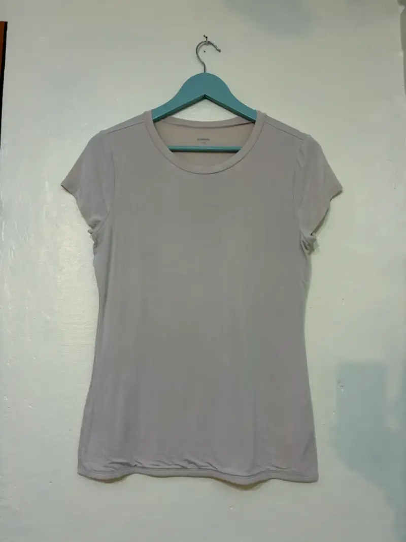 Polera básica gris - 1
