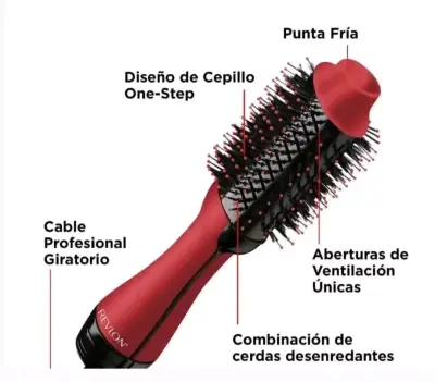 Cepillo secador Revlon negro - miniatura 2
