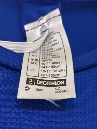Polera azul Quechua deportiva - miniatura 4