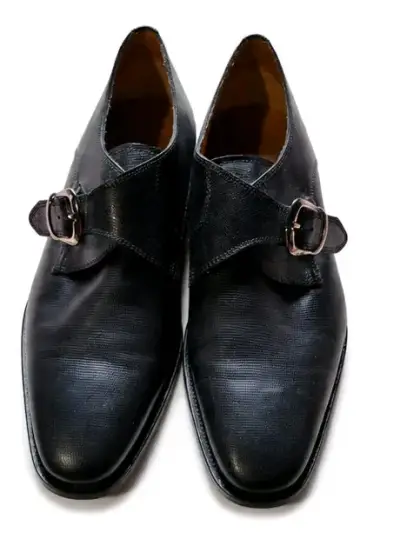 Zapatos de vestir negros hebilla, talla 8.5 - miniatura 2