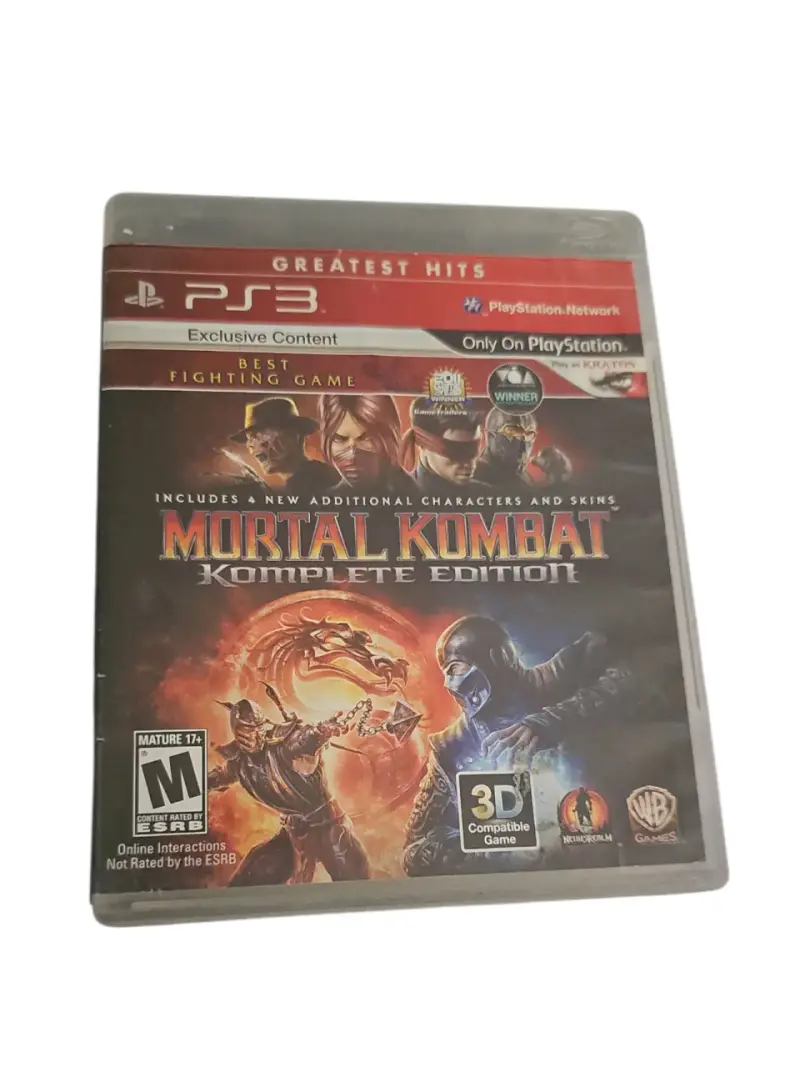 Mortal Kombat Komplete Edition ps3 - 1