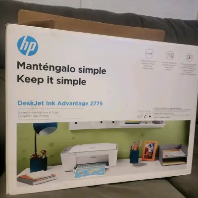 Impresora multifuncional blanca HP - miniatura 4