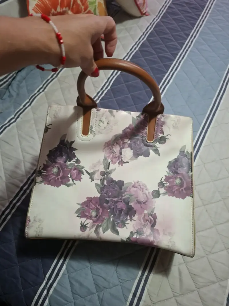 Bolso floral elegante - 3