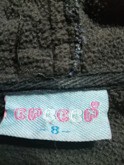 Chaqueta de mezclilla con capucha niña - miniatura 2