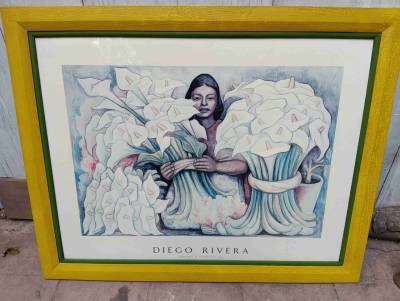 Cuadro enmarcado de Diego Rivera - miniatura 1