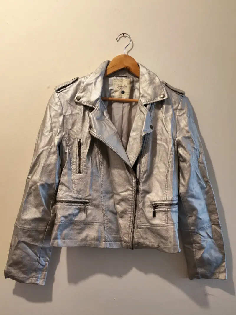 Chaqueta plateada Sybilla