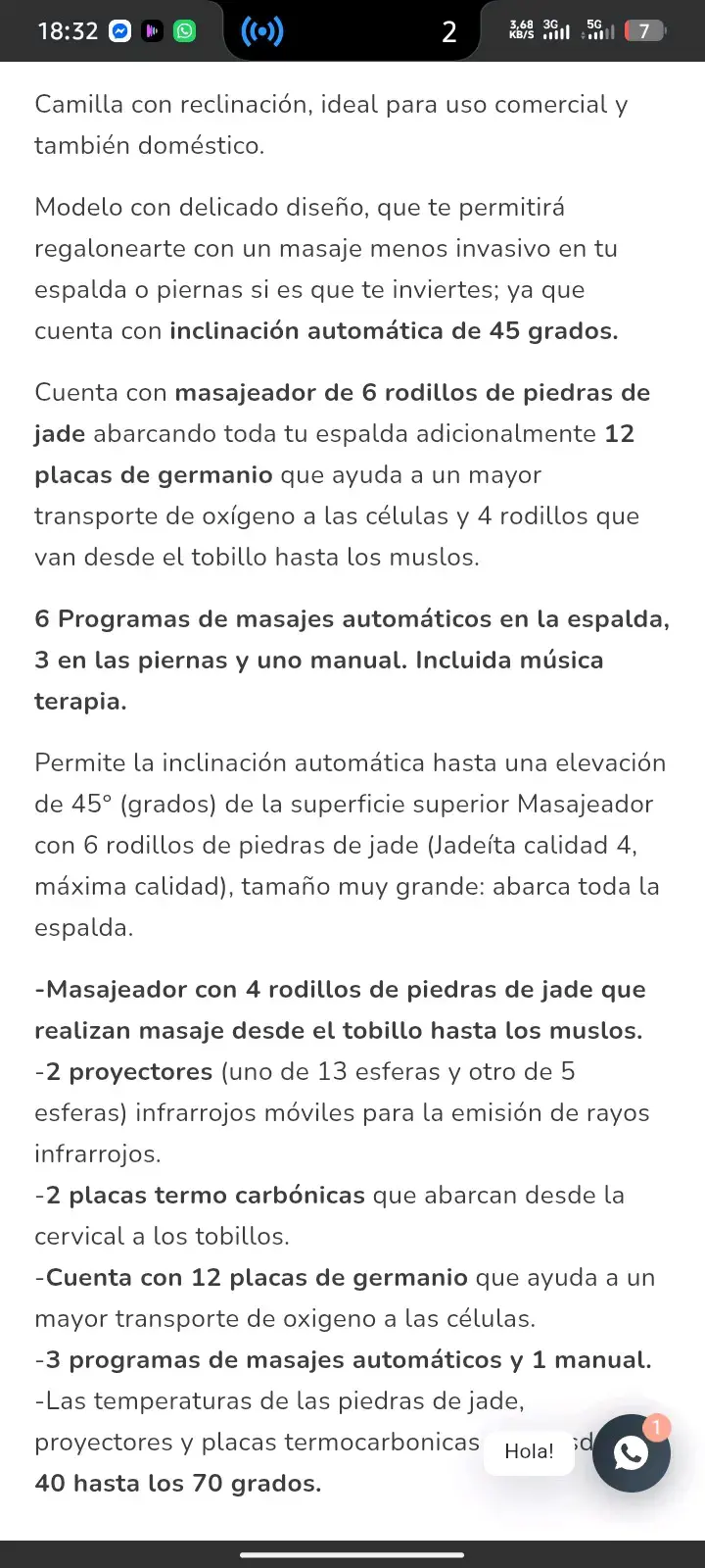 Cama de masajes Bioki - 3