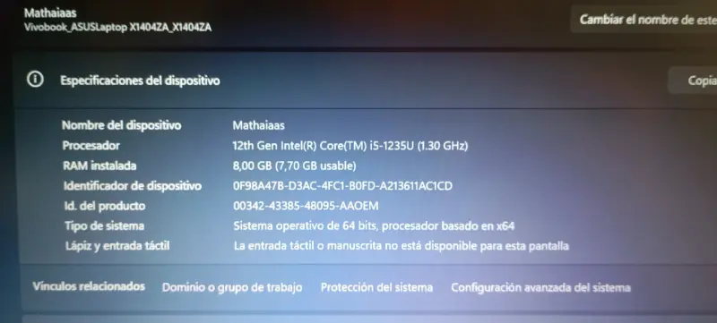 Notebook Asus vivobook 14/15/16 i5 - 2