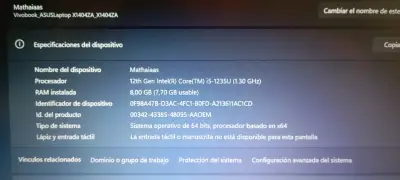 Notebook Asus vivobook 14/15/16 i5 - miniatura 2