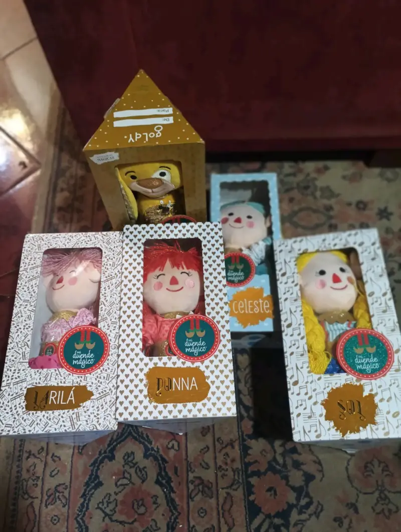 Muñecos Duende Mágico variados - 2