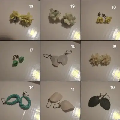 Lote 19 pares de aros - miniatura 3