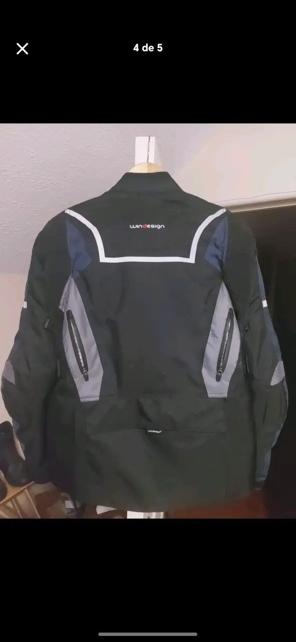 Chaqueta y pantalón de moto con protecciones - 2