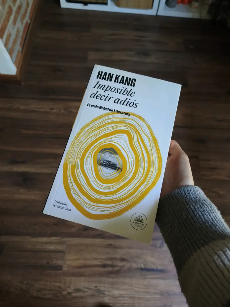 Libro 'Imposible decir adiós' Han Kang - 1