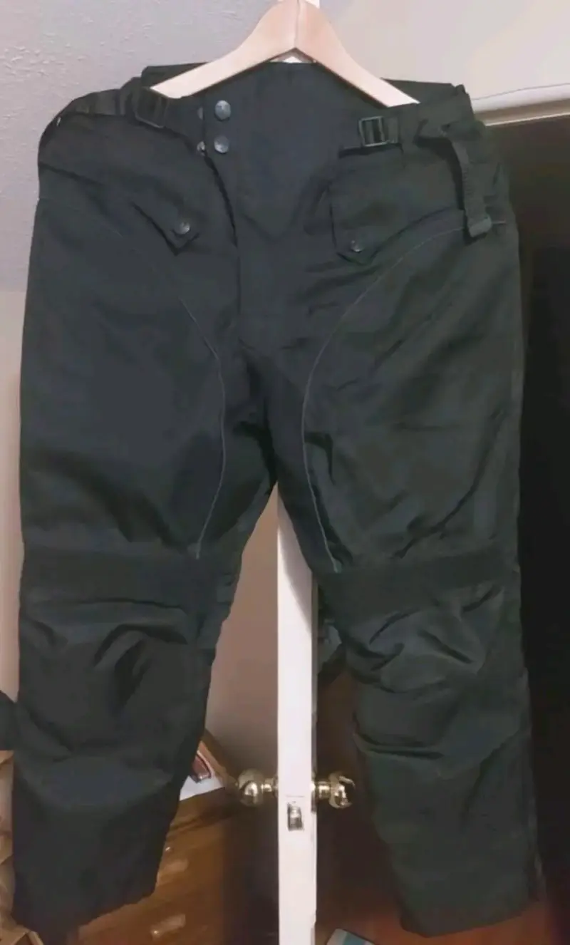Chaqueta y pantalón de moto con protecciones - 4