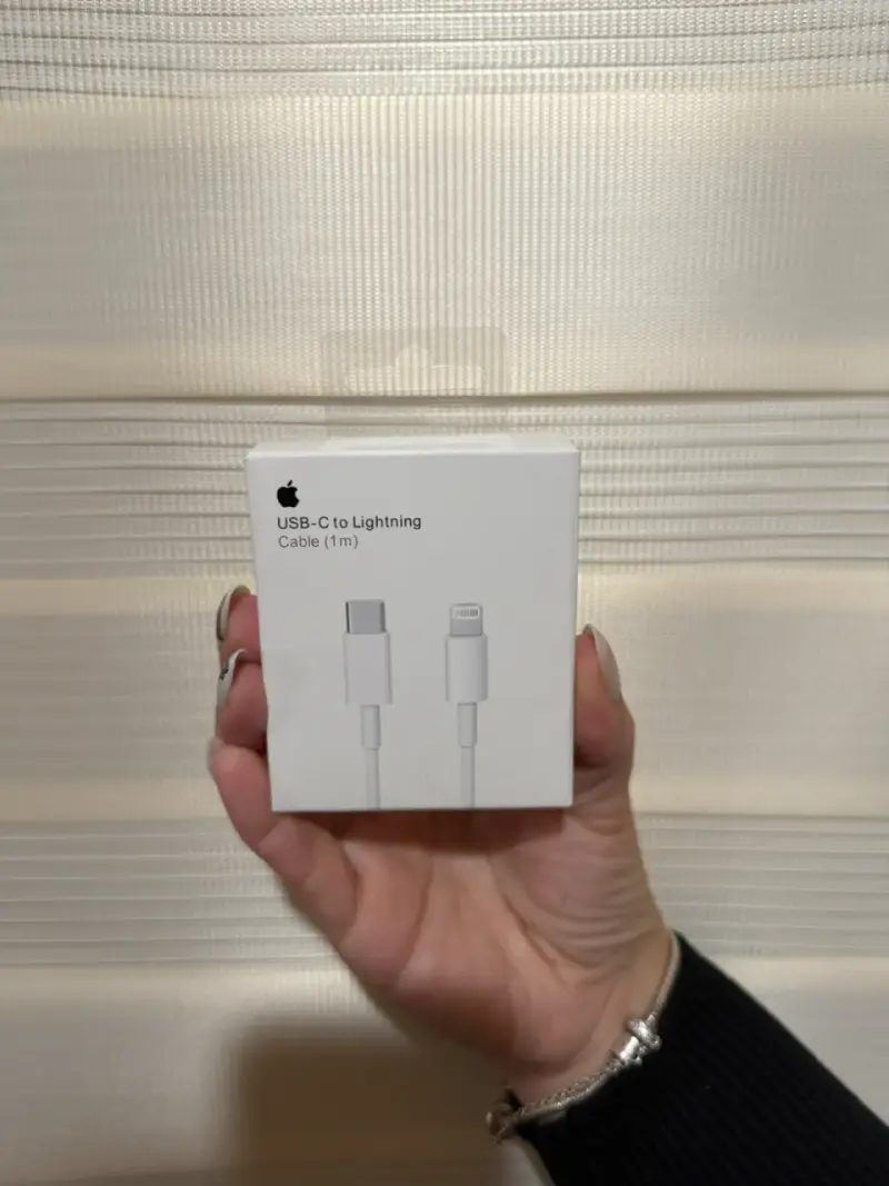 Cable C-Lightning 1m para iPhone
