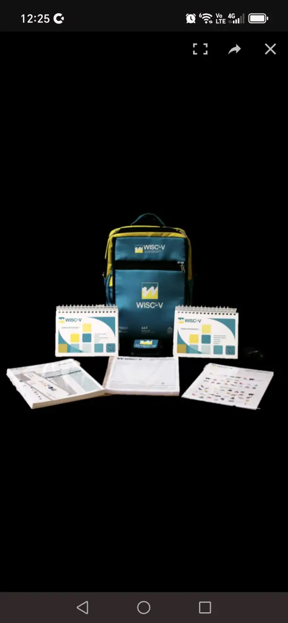 Kit de evaluación WISC-V completo