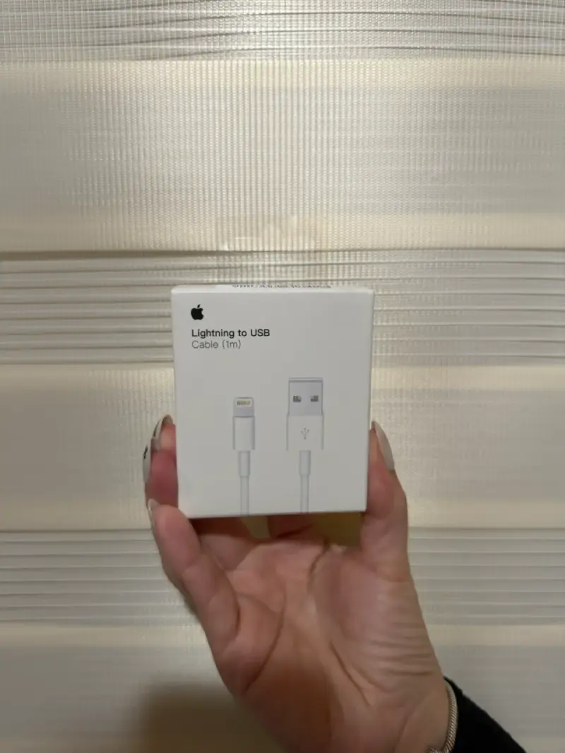 Cable USB-Lightning 1m para iPhone