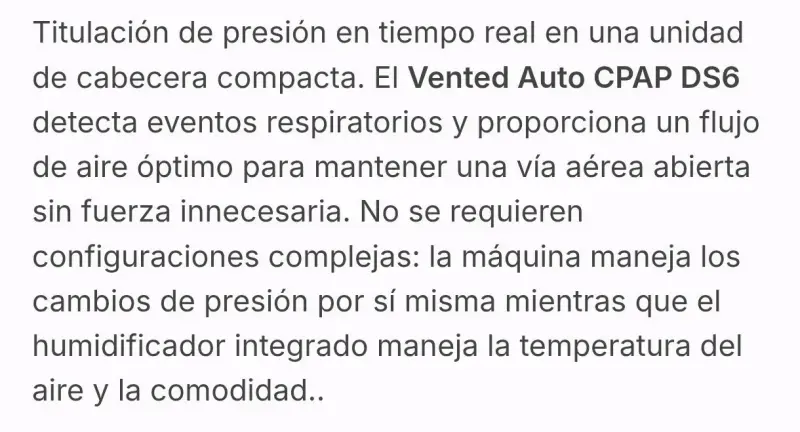 Máquina CPAP portátil - 2