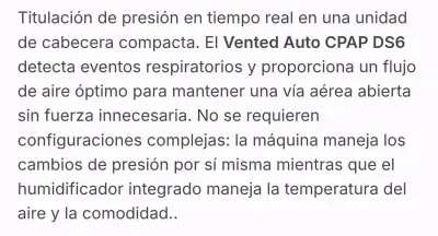 Máquina CPAP portátil - miniatura 2