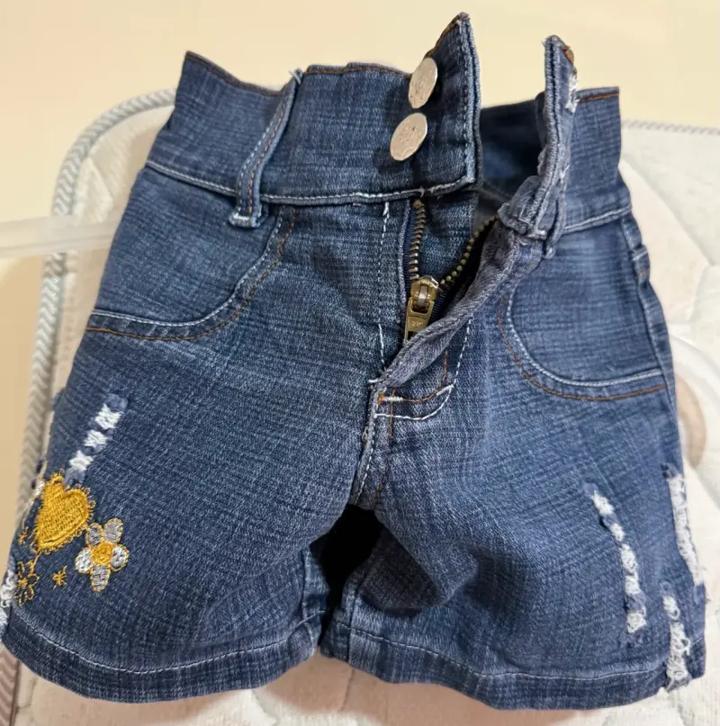 Shorts de mezclilla para niña - 2
