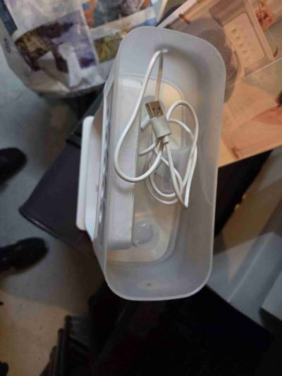 Ventilador portátil blanco - miniatura 3