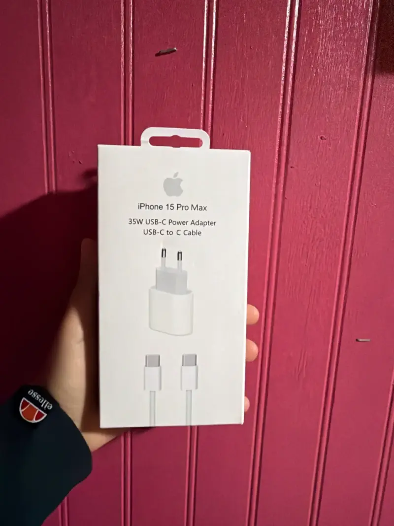 Cargador iPhone 15 al 17 pro Max  35W