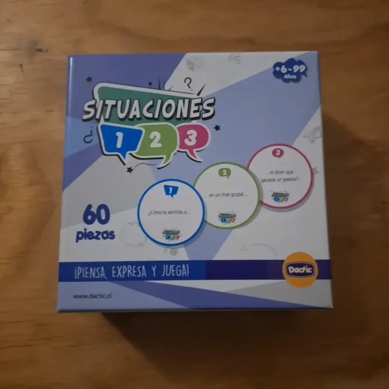 Juego de mesa Situaciones 1 2 3 - 1
