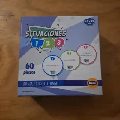 Juego de mesa Situaciones 1 2 3 - miniatura 1