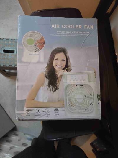 Ventilador portátil rosa - miniatura 2