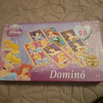Dominó Princesas Disney madera - miniatura 1
