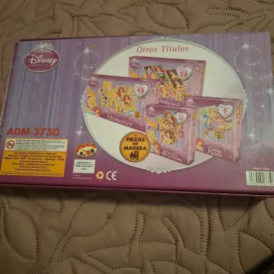 Dominó Princesas Disney madera - miniatura 2