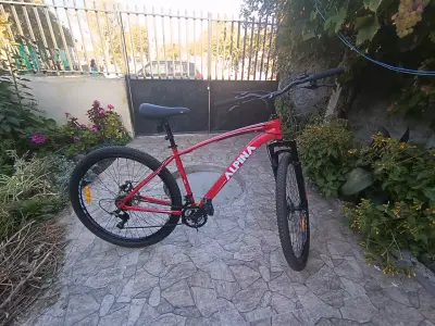 Bicicleta Alpina roja - miniatura 4