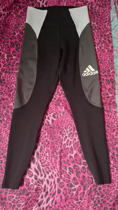 Calzas Adidas negras para deporte - miniatura 2