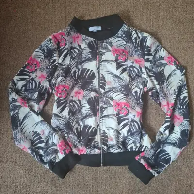 Chaqueta estampado floral mujer - miniatura 1