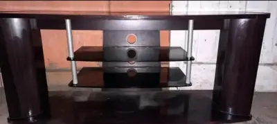 Mueble de TV madera oscura - miniatura 2