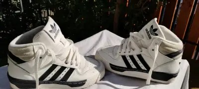 Zapatillas blancas deportivas Adidas - miniatura 3