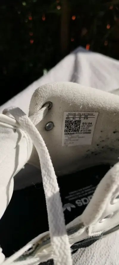 Zapatillas blancas deportivas Adidas - miniatura 4