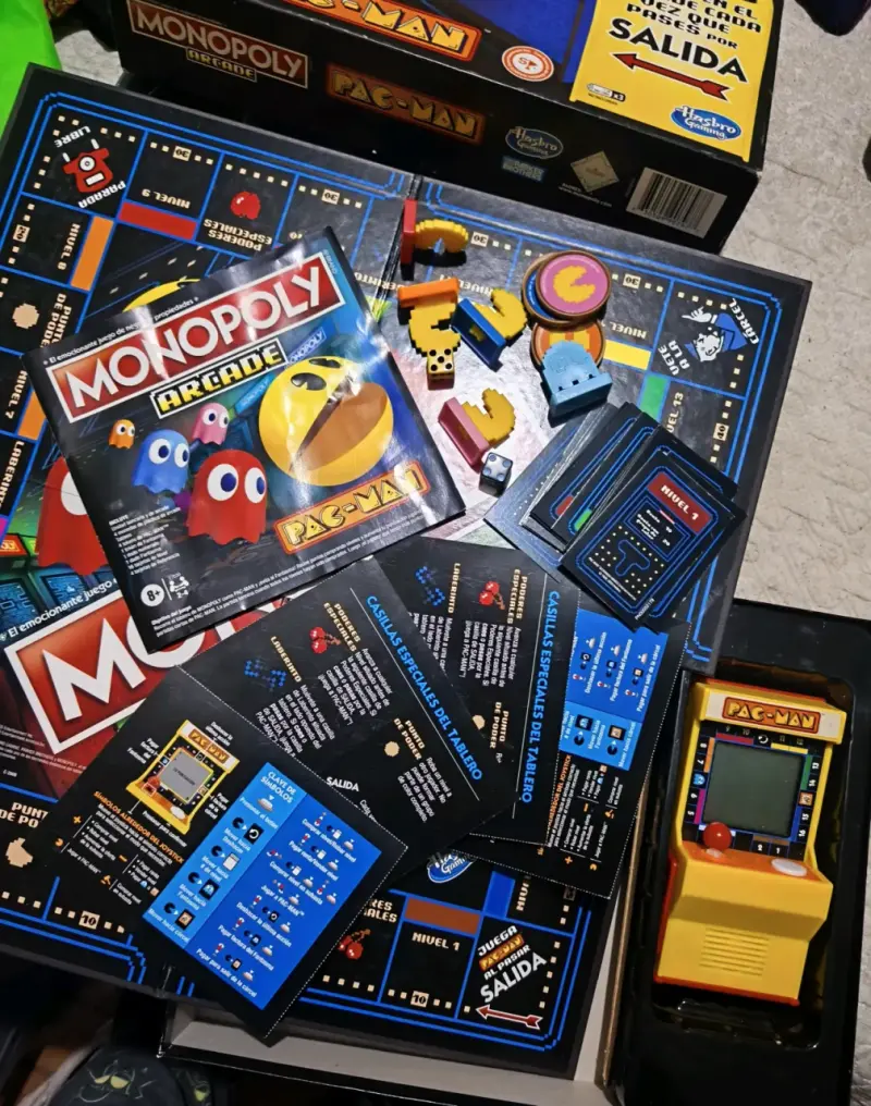 Juego de mesa Monopoly Arcade Pac-Man - 2