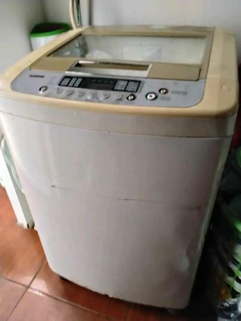 (((PARA REPARAR)))Lavadora Turbo Drum blanca - 4