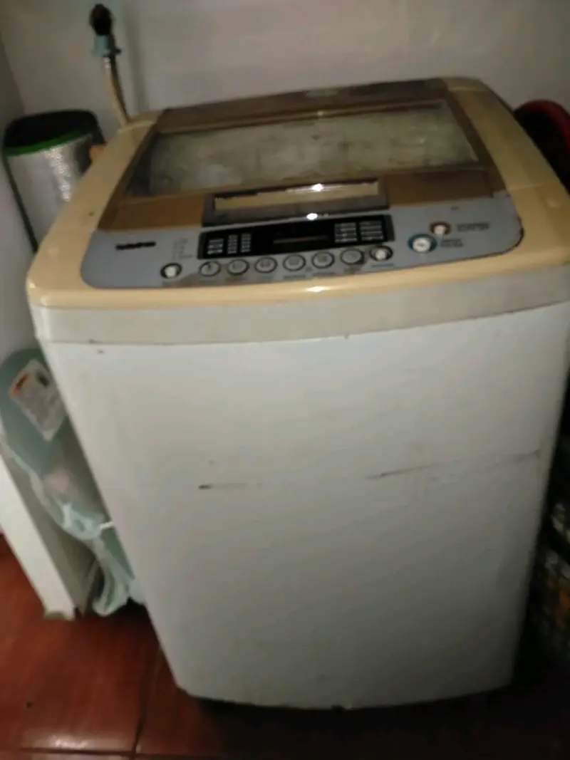 (((PARA REPARAR)))Lavadora Turbo Drum blanca - 5