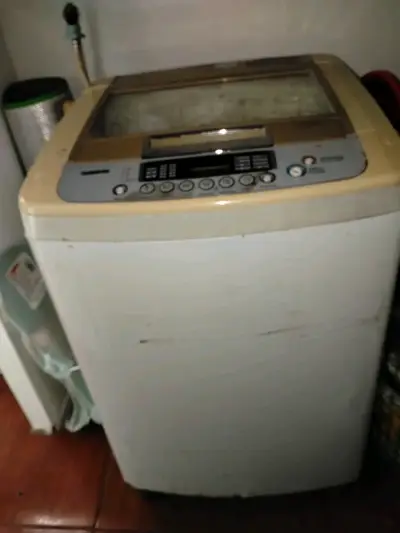 (((PARA REPARAR)))Lavadora Turbo Drum blanca - miniatura 5