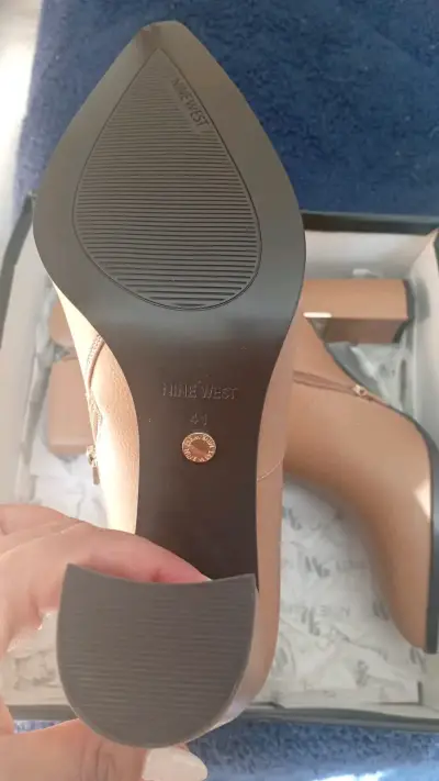Botas camel de tacón alto👠✨ - miniatura 3